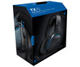 Auriculares gaming inalámbricos GIOTECK TX70 con micrófono para PS4 y PC, 2,4GHz, color negro.