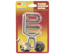 Anclaje universal coches para todo tipo de correas de perro SANDIMAS 1ud. Anclaje universal coches para todo tipo de correas de perro SANDIMAS 1ud.