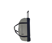 Bolso de viaje grande con capacidad 90 litros color gris, AIRPORT ALCAMPO.