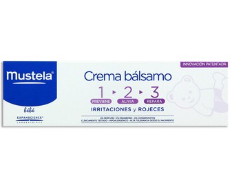 Crema bálsamo, previene, alivia y repara irritaciones y rojeces MUSTELA 50 ml. Crema bálsamo, previene, alivia y repara irritaciones y rojeces MUSTELA 50 ml.