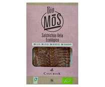 Salchichón vela loncheado ecológico CASA BOIX 80 g.