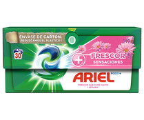 Detergente en cápsulas perfumadas ARIEL SENSACIONES 30 ds.