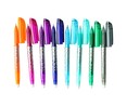 Pack de 8 bolígrafos roller tinta gel de colores borrable, PRODUCTO ALCAMPO.