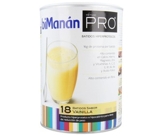 Batido de vainilla para una dieta de reducción de peso BIMANÁN Pro 540 gr. Batido de vainilla para una dieta de reducción de peso BIMANÁN Pro 540 gr.