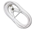 Cable coaxial prolongador tv 1,5m blanco, NINE&ONE.