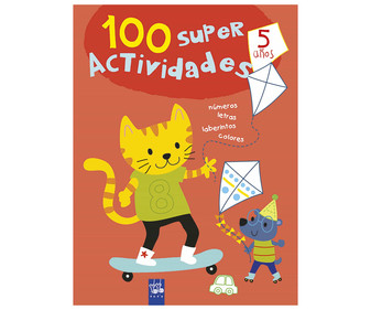 100 súper actividades 5 años, VV. AA. Género: Infantil. Yoyo. 100 súper actividades 5 años, VV. AA. Género: Infantil. Yoyo.