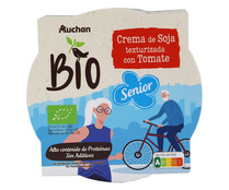 Crema Bio de soja con tomate gama Senior ALCAMPO ECOLÓGICO 220 gr.