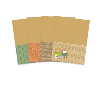 Carpeta de 30 fundas, cartón 100% reciclado, EXACOMPTA Eternalis. Carpeta de 30 fundas, cartón 100% reciclado, EXACOMPTA Eternalis.
