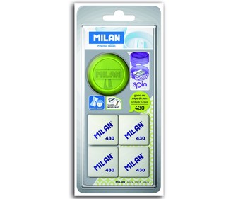 Pack sacapuntas y gomas de borrar 1u Pack sacapuntas y gomas de borrar 1u
