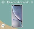 Smartphone 15,49 cm (6,1") iPhone XR blanco (REACONDICIONADO), 64GB, Chip A12 Bionic, Liquid Retina HD, 12Mpx, iOS 12.