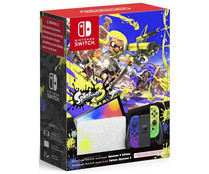 NINTENDO SWITCH OLED Edición Splatoon 3.