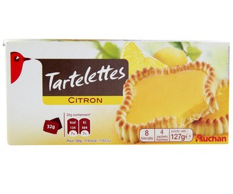 Tartaleta de limón 127 gramos Tartaleta de limón 127 gramos