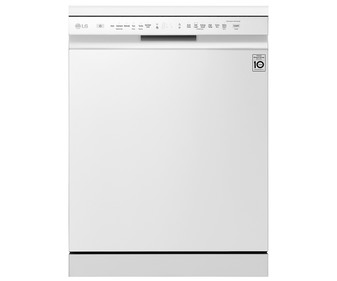 Lavavajillas LG DF222FW capacidad: 14 servicios, clasificación energética: E, H: 85cm, A: 60cm, F: 60cm.