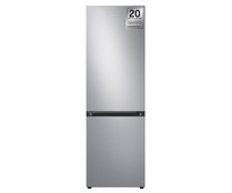 Frigorífico combi SAMSUNG RB34C602DSA NO FROST, clasificación energética: E, H: 185,3cm, A: 59,5cm, F: 65,8cm, capacidad total: 344L.