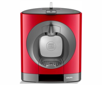 Cafetera de cápsulas DOLCE GUSTO Oblo Krups KP1108 roja, presión 15 bares, deposito de 0.8L. Cafetera de cápsulas DOLCE GUSTO Oblo Krups KP1108 roja, presión 15 bares, deposito de 0.8L.