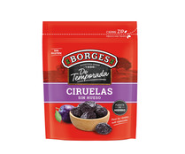 Ciruelas sin hueso, tiernas, jugosas y sin gluten BORGES DE TEMPORADA 200 g.