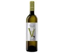 Vino blanco verdejo con denominación de origen Rueda VALTROPIN botella de 75 cl.