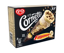 Cono helado sabor filipinos CORNETTO 4 x 90 ml. 248 g.
