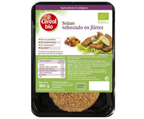 Seitán de cultivo ecológico rebozado NATURECOR 180 g.