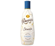 Crema de orujo con un 60% menos de azúcares RUAVIEJA Cremosa light botella de 70 cl.