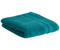 Toalla de lavabo 100% algodón color azul verdoso 450g/m² ACTUEL.