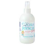 Agua de colonia concentrada y baja en alcohol, de aroma suave y duradero GOTAS FRESCAS Baby 250 ml.