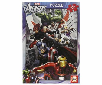 Educa Borras Serie marvel puzzle 500 piezas 15560 de heroes