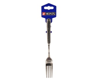 Tenedor de mesa modelo Milan, fabricado en acero inoxidable 18/10 y grosor de 2 milímetros MONIX. Tenedor de mesa modelo Milan, fabricado en acero inoxidable 18/10 y grosor de 2 milímetros MONIX.