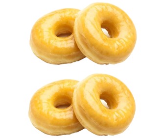 Rosquillas de azúcar 4 uds Rosquillas de azúcar 4 uds