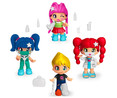Pack 4 figuras hospital con accesorios, PINYPON.