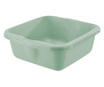 Barreño cuadrado verde 15 l.
