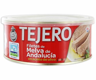 Filetes de melva en aceite de oliva lata de 618 gramos Filetes de melva en aceite de oliva lata de 618 gramos