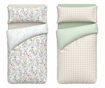 Juego de funda nórdica para cama de 90 cm, 100% algodón, ACTUEL. Modelos surtidos, 1 unidad.