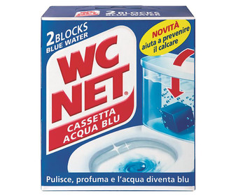 Pastillas para WC limpia cisternas WC NET 2 uds. de 45 gr, Pastillas para WC limpia cisternas WC NET 2 uds. de 45 gr,