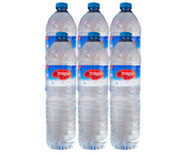 Agua mineral ESMIAGUA botella de 1,5 L, pack de 6 uds.