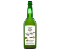 Sidra natural tradicional con denominación de origen Sidra de Asturias VILLACUBERA botella de 70 cl.