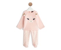 Pijama Coral fleece para bebé IN EXTENSO, talla 80.