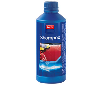 Bote de 1 litro de champú para coche KRAFFT. Bote de 1 litro de champú para coche KRAFFT.