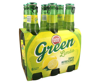 Cerveza con limón botella de 33 centilitros pack de 6 unidades Cerveza con limón botella de 33 centilitros pack de 6 unidades