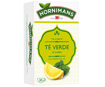 Té verde con limón aromatizado HORNIMANS 20 uds.30 g.