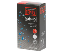 Preservativos lubricados, con depósito FAMILY Natural sensation 6 uds