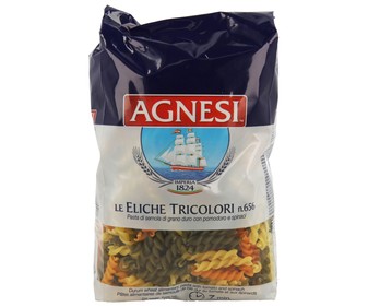 Pasta espirales paquete de 500 gramos Pasta espirales paquete de 500 gramos