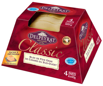 Foie gras de pato 160 gramos Foie gras de pato 160 gramos