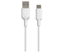 Cable Usb a Tipo C MUVIT, 2,4A, longitud 3m.