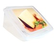 Recipiente hermético para queso, medidas: 13x13.5x7.5 centímetros A  FUEGO LENTO.