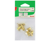 Cuelga cuadros que soporta hasta 5kg, 12 uds, PRODUCTO ALCAMPO. Cuelga cuadros que soporta hasta 5kg, 12 uds, PRODUCTO ALCAMPO.