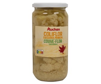 Coliflor al natural 390 g.