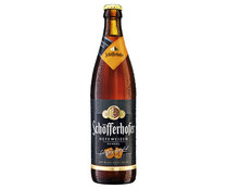 Cerveza alemana Hefenweizen dunkel SCHÖFFERHOFER 50 cl. - Alcampo