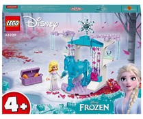 Elsa y el Establo de Hielo del Nokk con 53 piezas, LEGO DISNEY 43209.