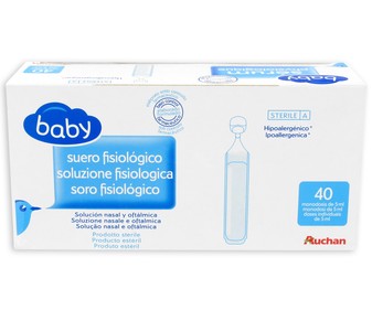 Suero fisiológico para bebé 40 unidades Suero fisiológico para bebé 40 unidades